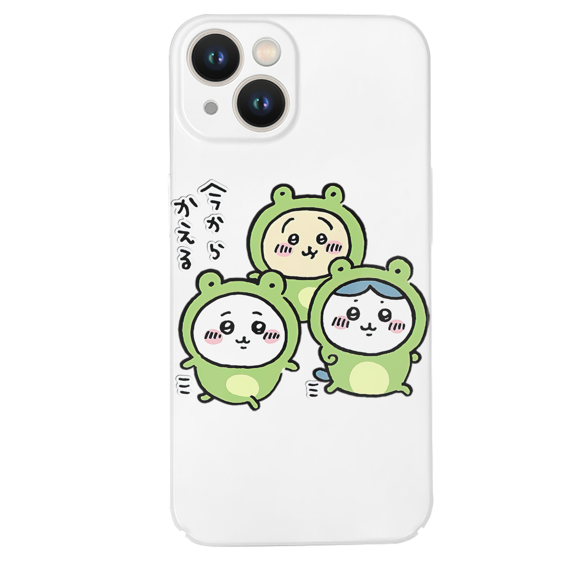 （画像用） ちいかわ ハチワレ Chii-kawa hachiware 【iPhone 14シリーズ対応】ハードケース